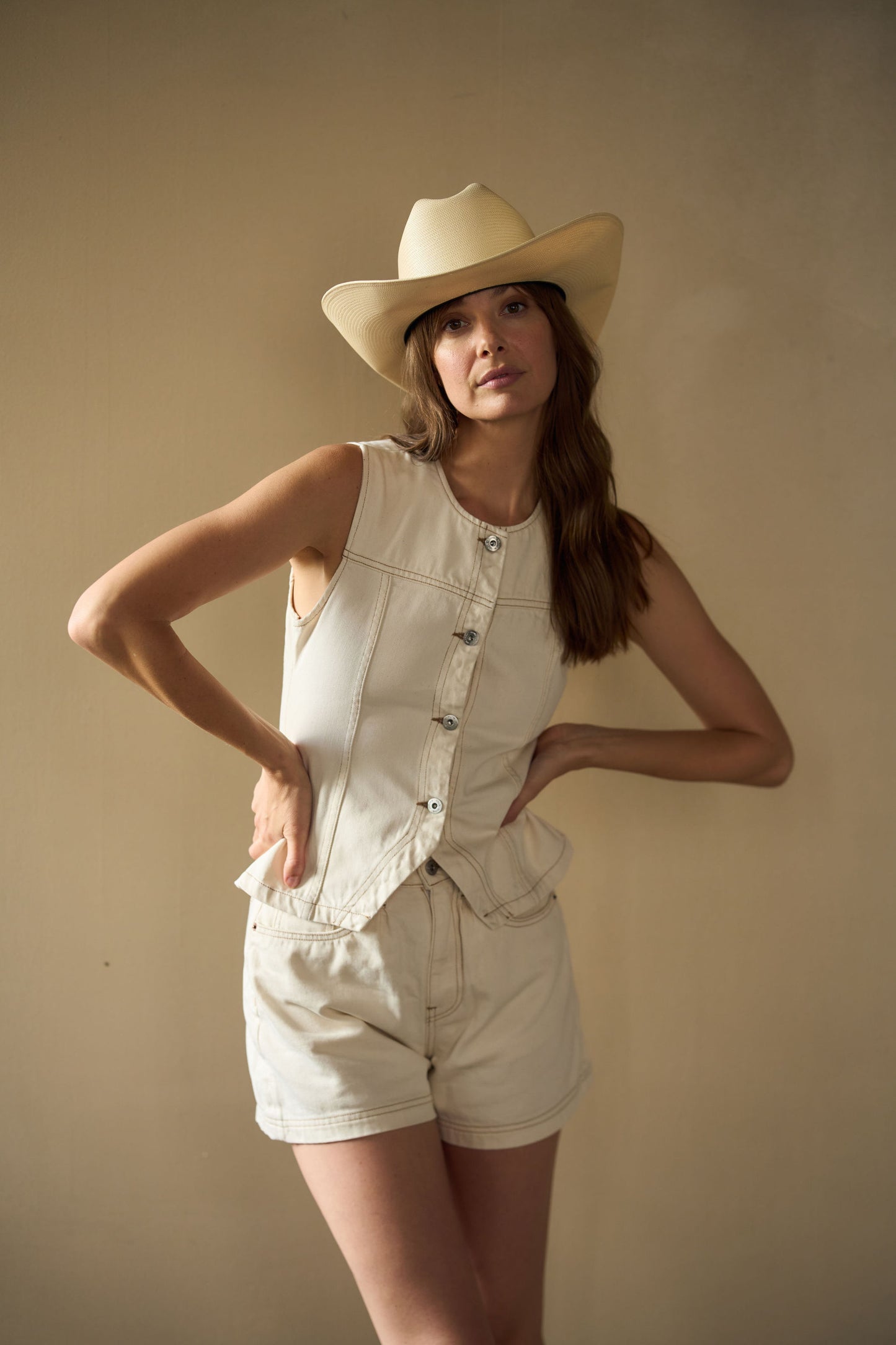 Retha Lee Shorts in Choca Wash